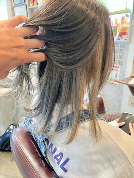 ヘア メイク ココ(hair make coco) 人気のインナーグレージュ♪♪
