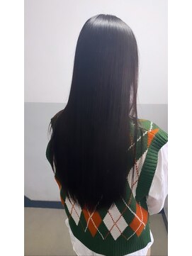 ミエル ヘア 新宿(miel hair) 〈mielhair新宿〉艶髪　髪質改善ULTOWA　ストレート