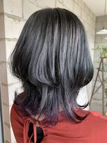 ニキ ヘアー ネイル 子安店(niki hair, nail)&nbsp;ウルフパープル