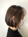 ブレス ヘアアンドスパ 湘南台(bless hair spa)&nbsp;どんな方でもお手入れ簡単なボブを似合わせます。