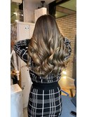 #黒髪#ボブルフ#ネビージュ#小顔#ワンレン