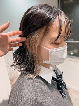 イリ 梅田(ili) 【kento限定カラー】イヤリングにバングインナー