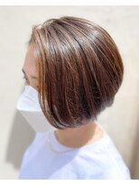 サーティーン(THIRTEEN) お手入れのしやすい♪前下がりボブ(^^)30代☆40代