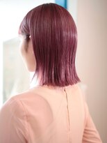 ハーバーズ バイ エムスラッシュ 鎌倉由比ヶ浜(Harbors by M.SLASH)&nbsp;HARBORS鎌倉/ショコラピンク/暖色系カラー/小顔/外ハネボブn
