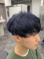 エイト 立川店(EIGHT)&nbsp;☆メンズマッシュ×ネイビーブルー☆