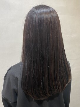 トゥルース(hair&eyelash Truth) 【Truth】暗髪/ロングヘア/地毛風カラー/ラベンダーベージュ