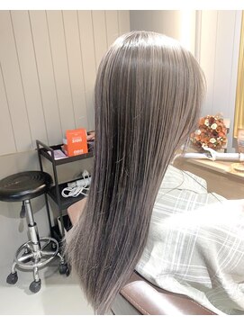 ジーク(SieG) バレイヤージュ/ミルクティーシルバー