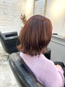 ラム(L'am) ピンクブラウンカラー