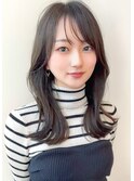 大人可愛い20代30代40代インナーカラー小顔ウルフレイヤーボブ