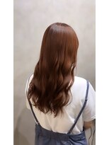 ロウ 町田(ROW)&nbsp;オレンジブラウン×ロングレイヤー