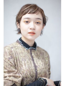 アッシュ 清瀬店(Ash) 10代20代30代『前髪短めハイライトショート』Ash清瀬店