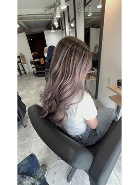 ラフ 難波店(LAFF) #黒髪#ボブルフ#ネビージュ#小顔#ワンレン