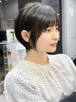 ロンドソレイユ 池袋(Lond soleil)&nbsp;ショート/ボブ/レイヤーカット/グレーベージュ/髪質改善[池袋]