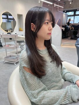 グロー 大宮(GLROW) □ 韓国大宮顔周りレイヤーカットウルフカットくびれワンホン