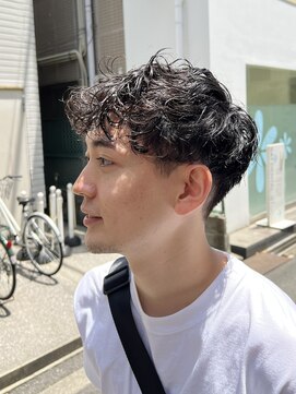 ヒカリス 中崎店(HIKARIS) メンズ × 天然パーマ