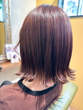 ムーン(moon) #黒髪カタログ #グレーベージュ #レイヤーロング