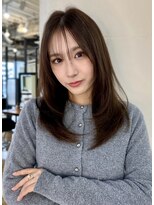 アリスバイアフロート 自由が丘(ALICe by AFLOAT) ザクザクレイヤー/シースルーバング/顔周りレイヤー