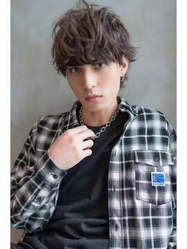 ハバナ 渋谷(HAVANA) 束感モテる/ツーブロック/無造作パーマ/メンズマッシュウルフ