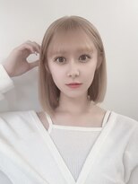 モテボブ/韓国ヘア/髪質改善/ハイトーン