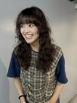 コードプラスリム(CODE+LIM) ミディアムパーマ/ブラウンカラー