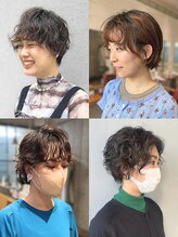 【色々なパターンで楽しめる！】ショートパーマ♪