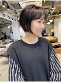 スッキリショートボブ
