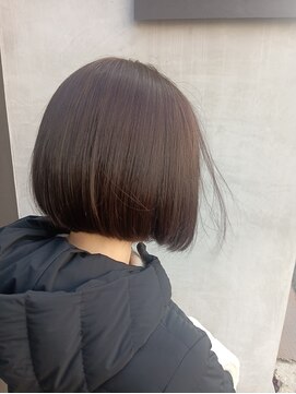 ファム 楽々園店(femme) 切りっぱなしカット