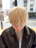 コト 福井大和田店(coto) 福井/メンズ/ブロンド/メンズカット/ダブルカラー/王道マッシュ