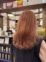 ルイ(ROUIS produced by LUCK 津田沼)&nbsp;ブラッドオレンジ（津田沼/ブリーチ/ハイライト/白髪ボカシ）