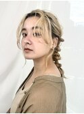 high tone × hair arrange