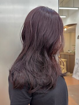 パークレーン アイス イヴェン(park lane ICI yeven) ブリーチなしダブルカラーボルドーカラーワインレッドレイヤー