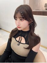 ヴェイナゴヤ(VEYY. nagoya) 顔周りカット/レイヤーカット/グレージュ