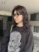 クリアーオブヘアー 一社店(clear OF HAIR)&nbsp;ゆるめカールのミディアムパーマ
