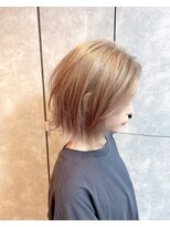 ガルボヘアー 心斎橋店(garbohair)&nbsp;プルシールエクステプルエクステ外しハイトーンダブルカラー