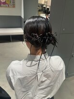 エイゾー 銀座(EIZO)&nbsp;カチモリヘア / ツインシニヨン / ヘアアレンジ / ボブアレンジ