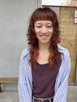 イン(in.)&nbsp;個性ヘア/暖色/パーマ