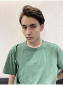 メンズのバング立ち上げショート♪