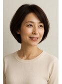 [ヘアークラフトサン] 大人女性おすすめ◎ふんわりボブスタイル