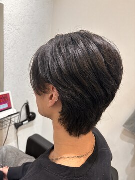 アグ ヘアー ネスト 茨木店(Agu hair nest) メンズフェザーショート