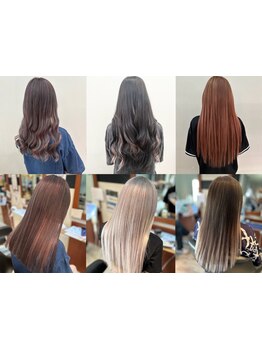 《種類豊富なエクステをご用意》イメチェンや長さを出したい方にオススメ★エクステで理想のstyleを実現！