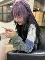 ラ キング(LA KING)&nbsp;クラゲヘアー/小顔に見せるヘア/ココアベージュ/栄