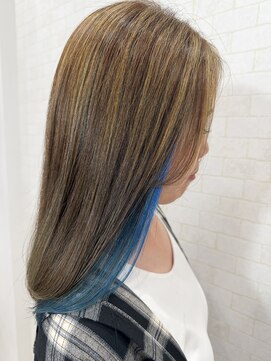 ハイライト耳周りインナー