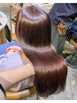 ロンド シャルム 吉祥寺(Lond charme)&nbsp;オリーブグレー/韓国レイヤーカット/マロンベージュ/黒髪/小顔