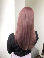 salon de MiLK 札幌大通店【サロン ド ミルク】 やわらかい質感のペールピンクカラー