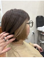 インス 奈良柏木店(INCE) インナーカラー、ボブ◎