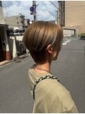 マッシュグラデーションボブ