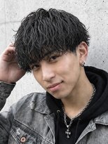 ヘッドストック(HEAD STOCK)&nbsp;ソフトツイスト縦落ちツイスパ韓国風マッシュツイストスパイラル