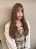ゼロヘアー ガーデン(zero hair GARDEN)&nbsp;【夏のハイトーン】くすみベージュ