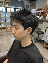 スタイルメンズ 藤沢(STYLE MEN)&nbsp;STYLE MENメンズカット仏陀パーマスパイキーショート藤沢