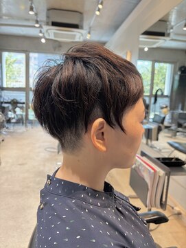 ヘア デザイン リスク(HAIR DESIGN RISK) 【RISK 三鷹 飛澤】可愛い ベリーショート・大人ショート丸み